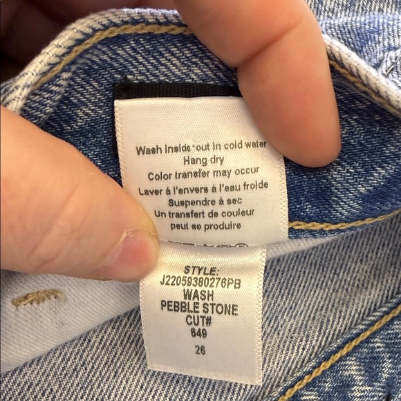 Veronica Beard Carly High Rise Kick Flare Jeans in Pebble Stone Size 26 - Picture 9 of 10